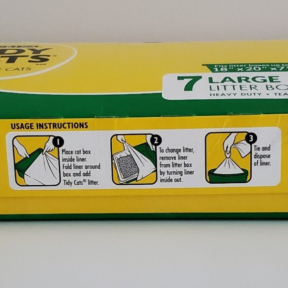Purina Tidy Cats for Multiple Cats Large Litter Box Liners | 1 Box of 7 Liners - Picture 6 of 8